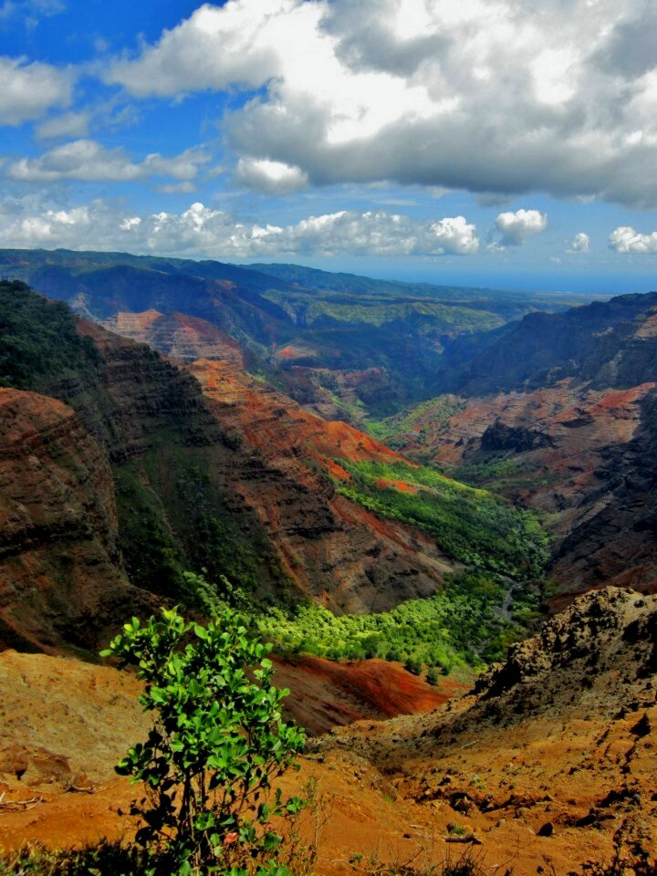 Landscape nature napali coast
