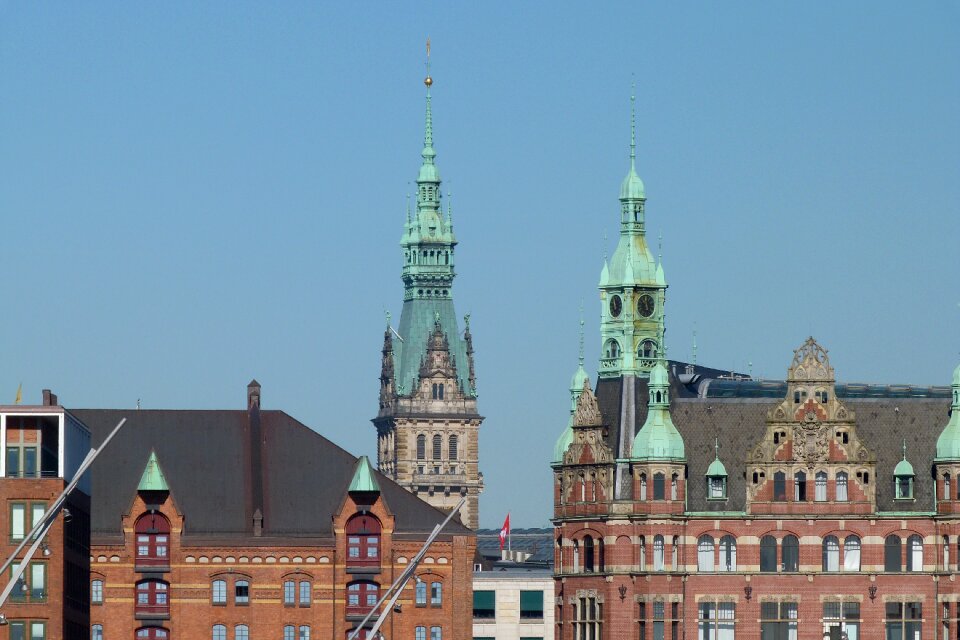 Building brick town hall