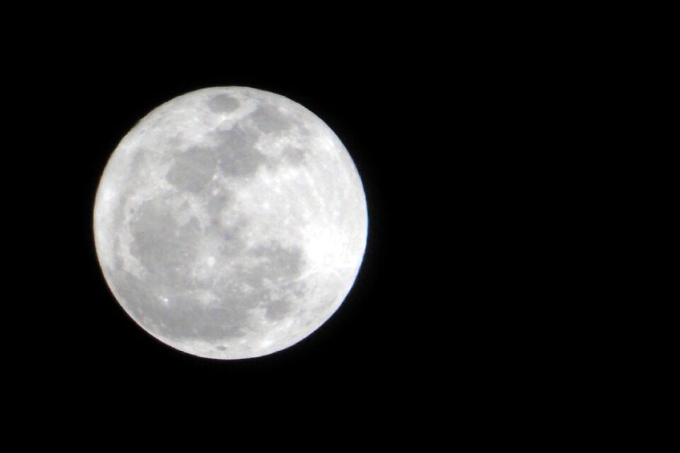Moon night the full moon
