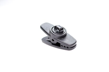 Stapler punch button