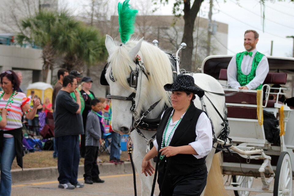 Ride irish parade festival