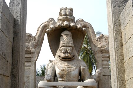 Statue stone india photo