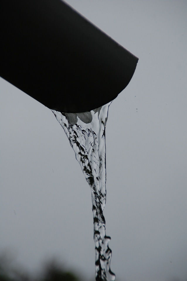Grey flow pipe