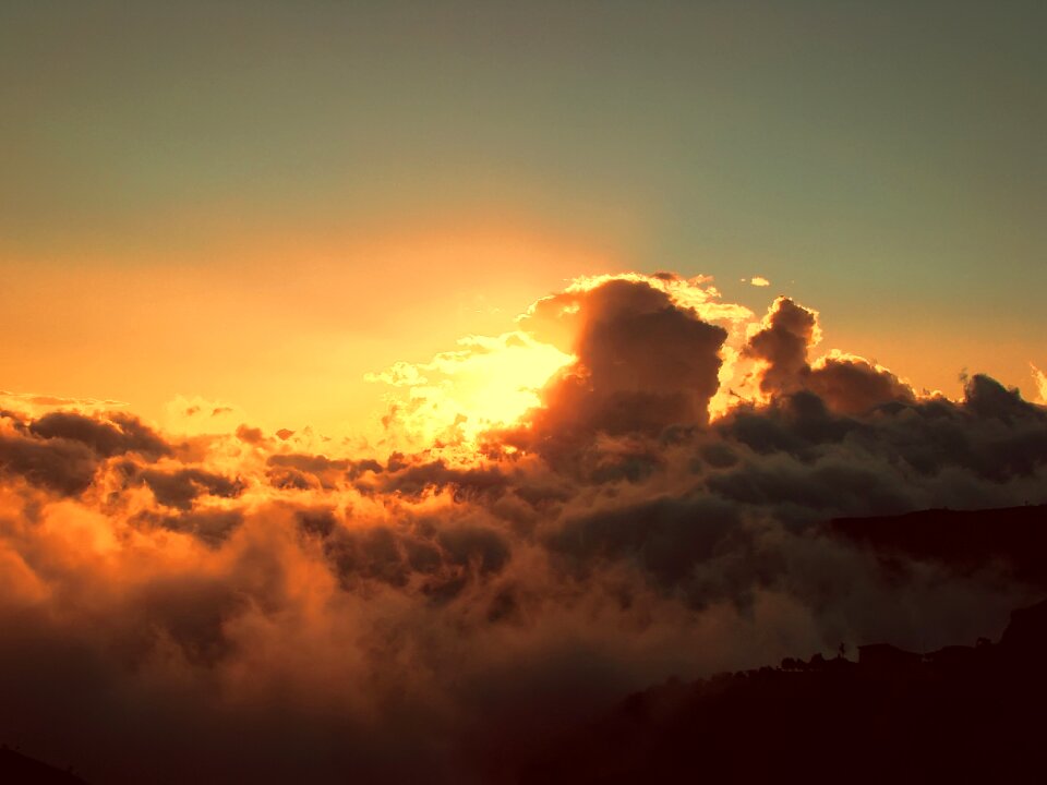 Sky tranquil surreal