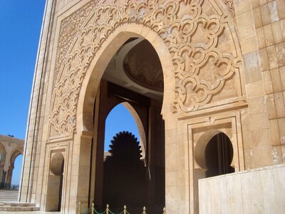 Morocco africa hassan ii photo