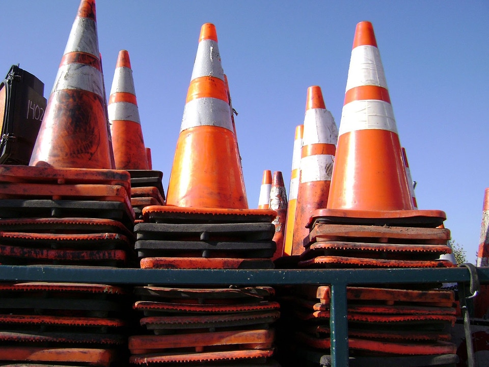 Warning safety construction