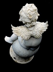 Figure from above sculpture