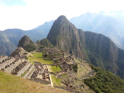 Peru mountains ruins