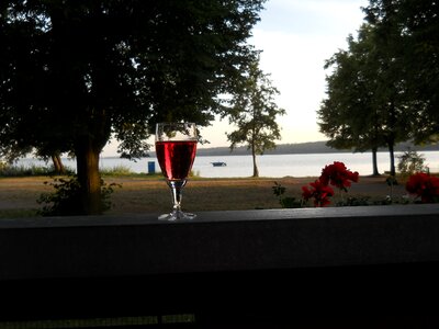 Abendstimmung nature water
