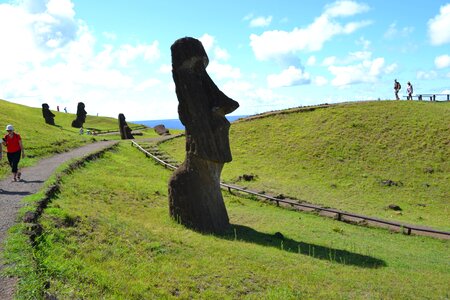 Rapa nui easter island moai