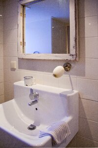 Bathroom sink antique look