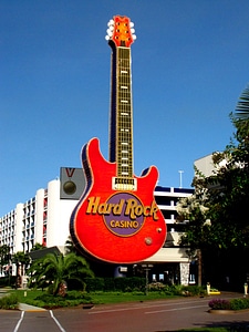 Guitar icon advertising photo