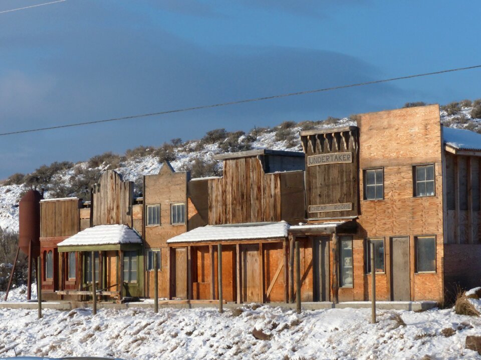 Wooden western style wild west