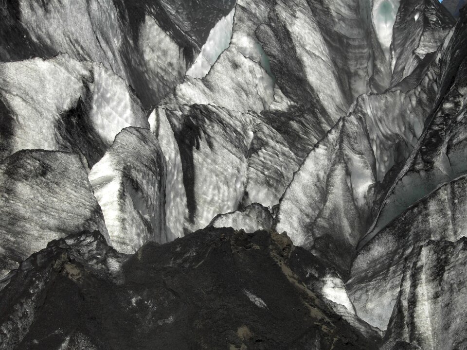 Ice glacier iceland