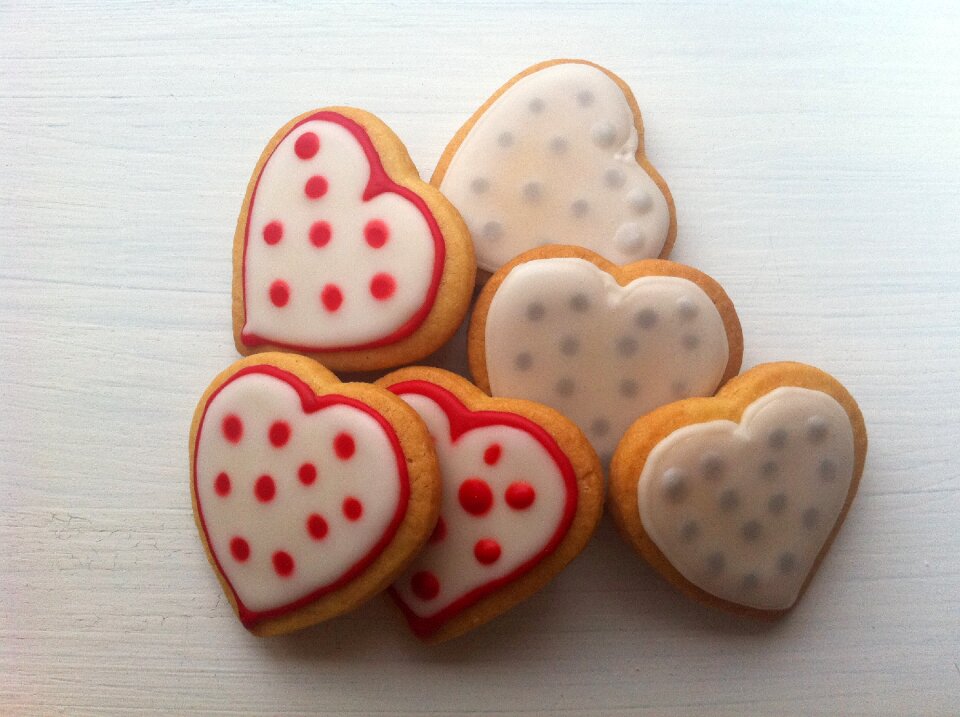 Cookies wedding cookies heart