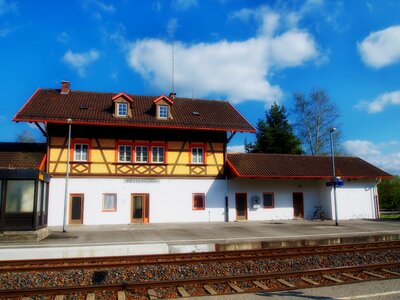 Train station depot travel photo