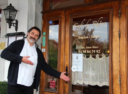 Valleiry coffee of the rhone haute savoie photo