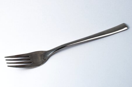 Fork metal cutlery photo