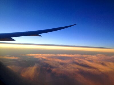 Travel transportation sky