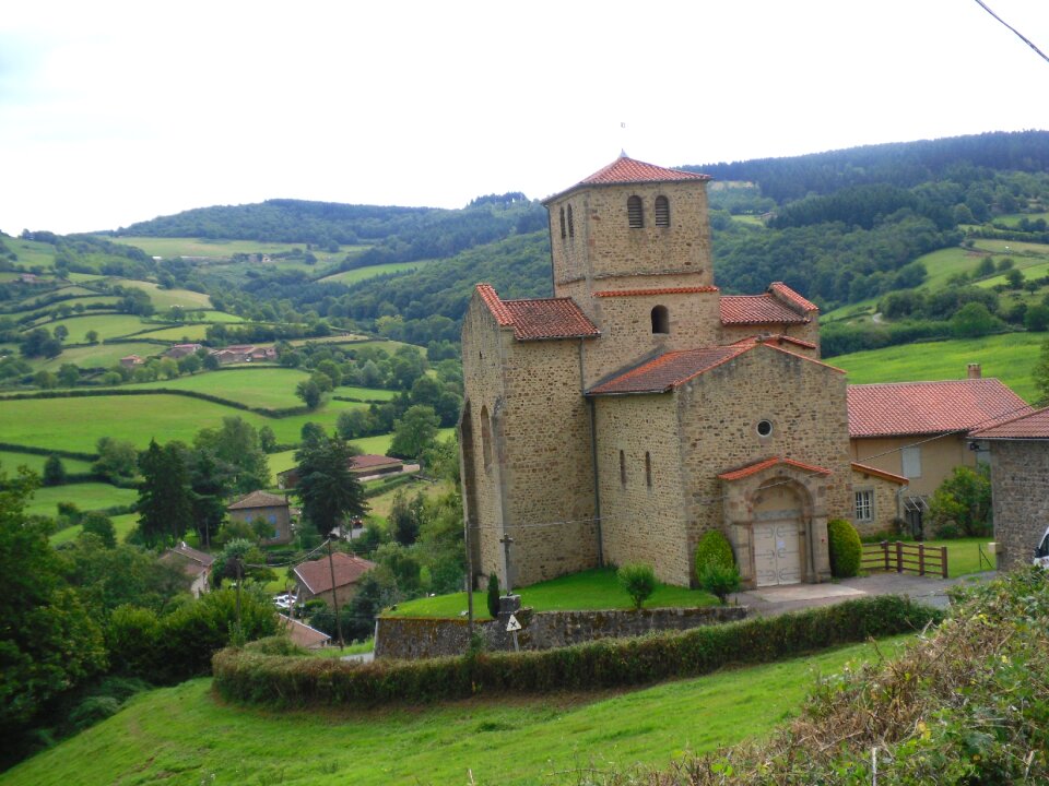 Church romane beaujolais