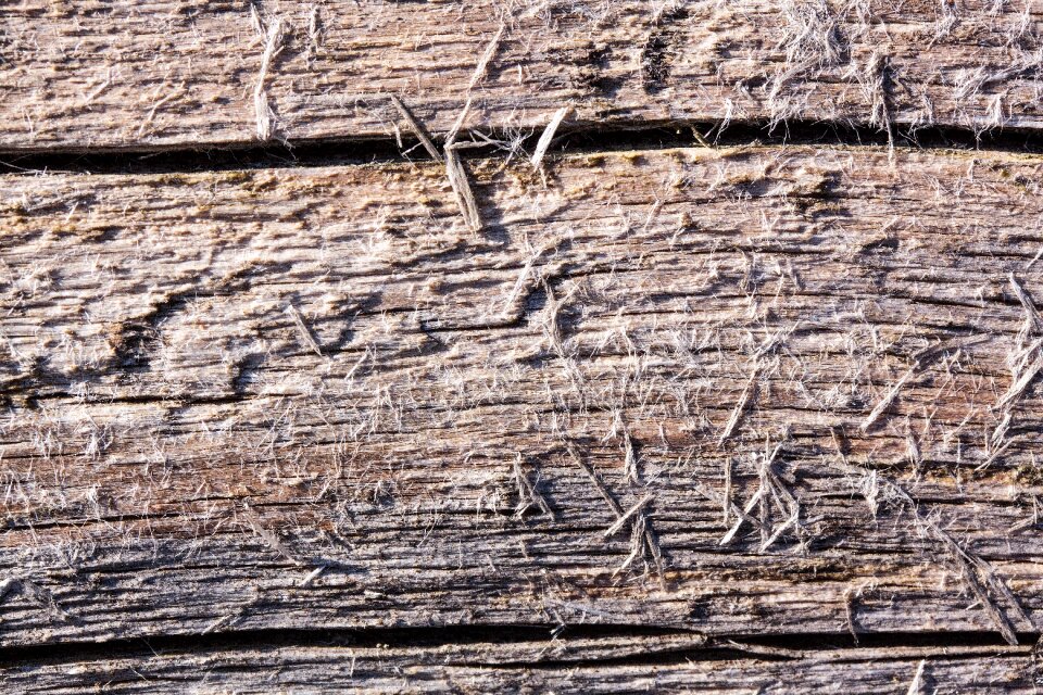 Fibrous old weathered