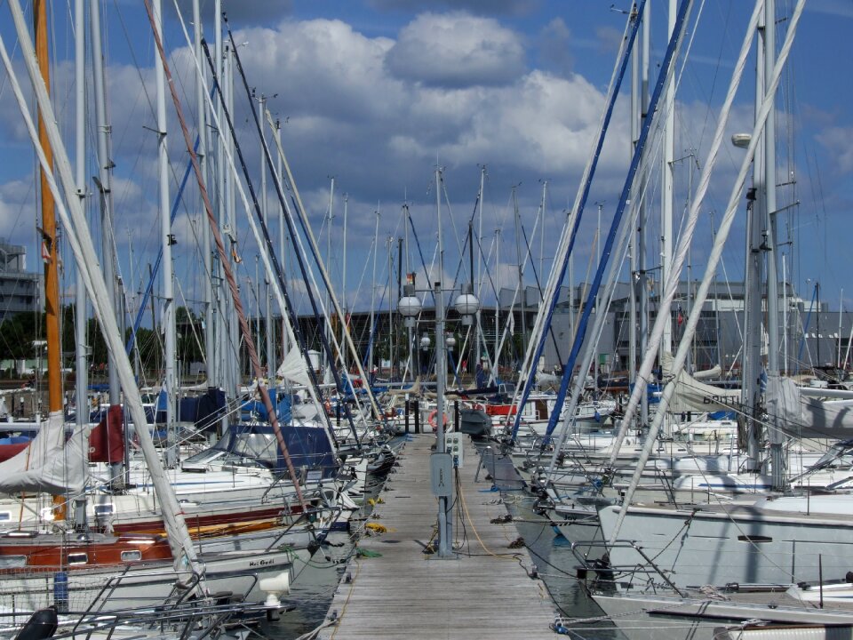 Ships baltic sea sailing boat