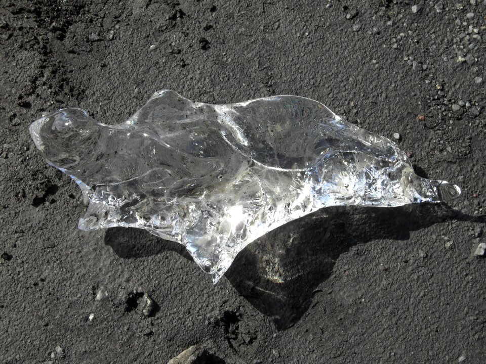 Iceland ice ice sculpture