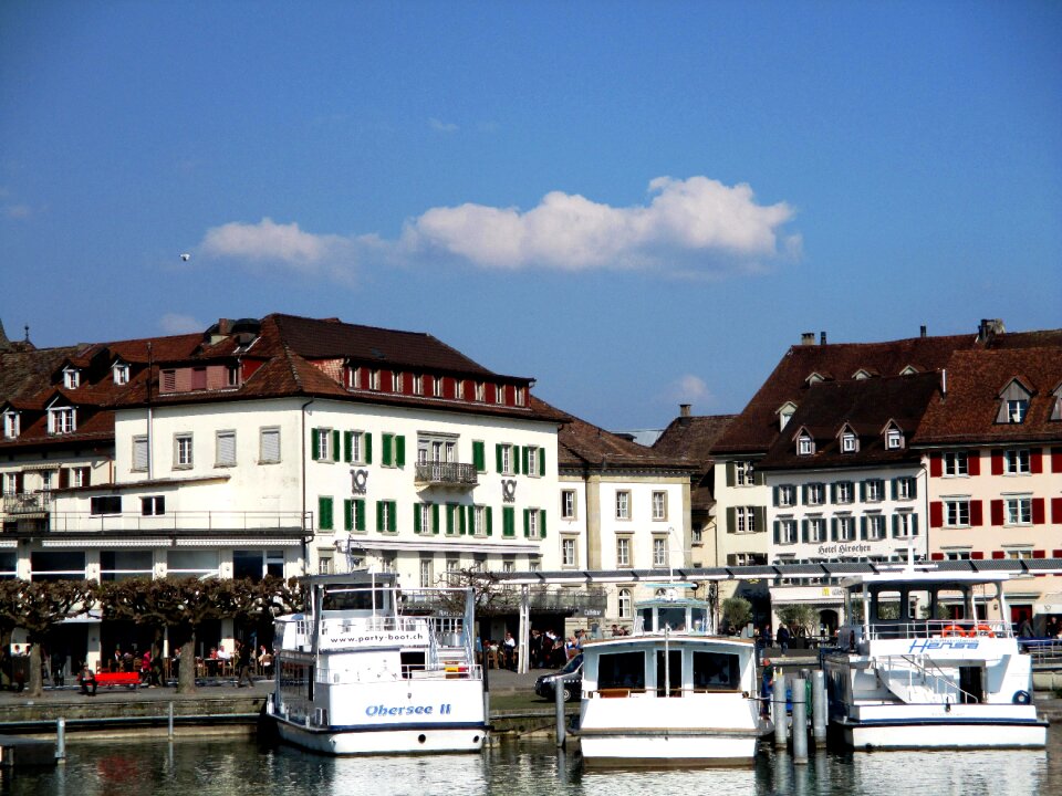 Historic center canton st gallen