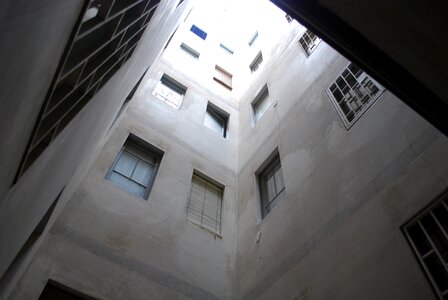 Architecture barcelona courtyard