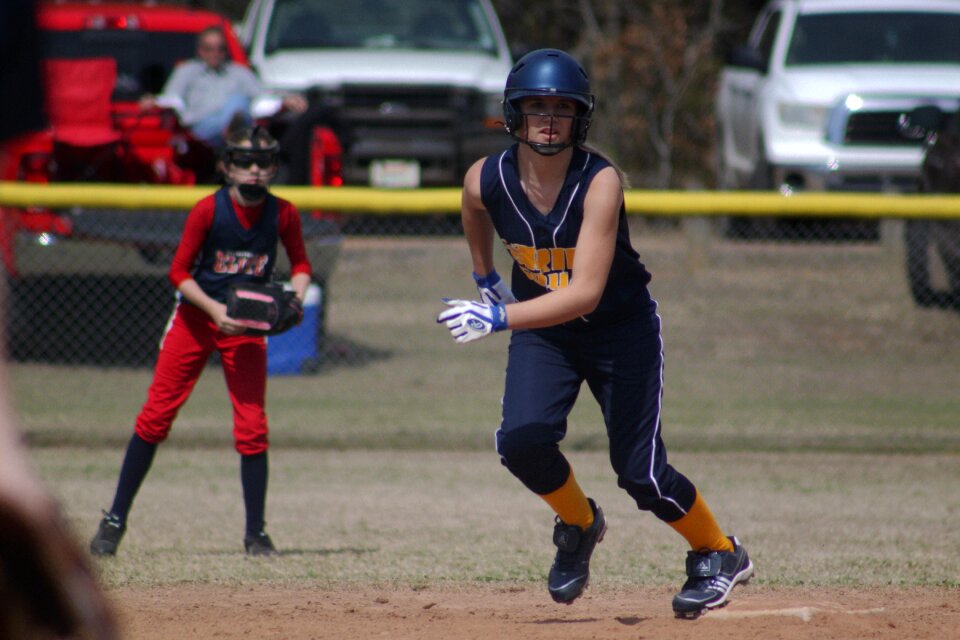 Outside field dusty