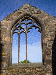 Brittany ruins church