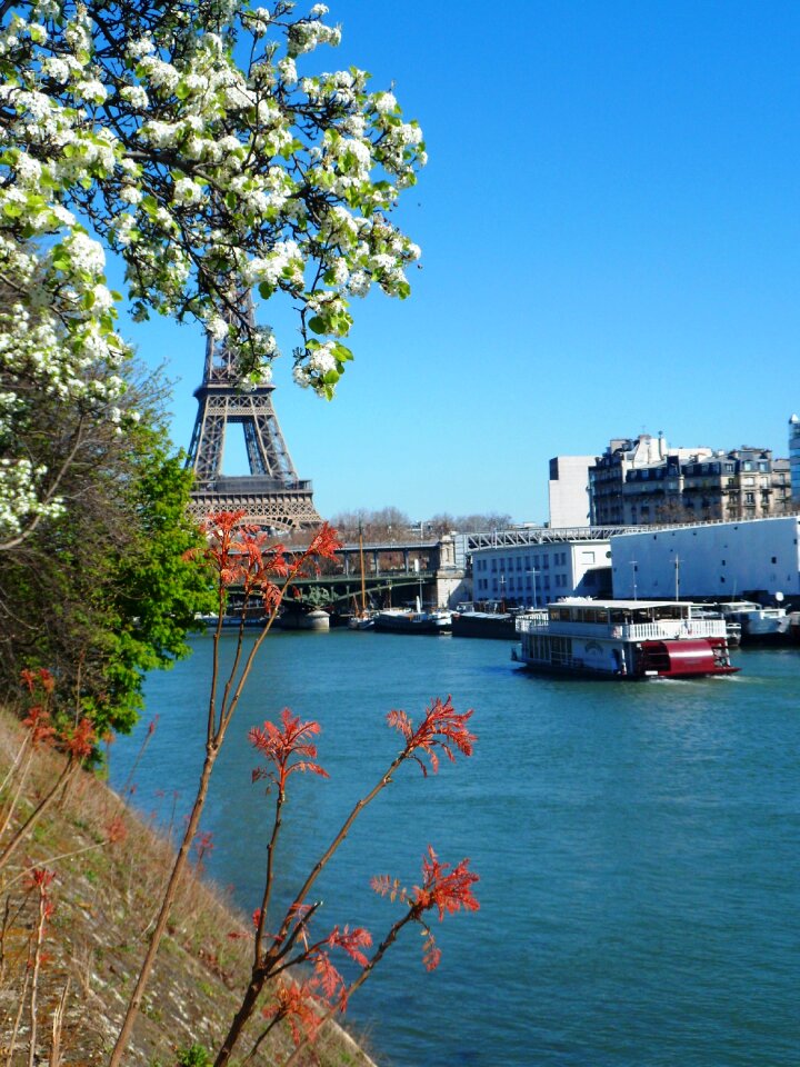 Monument eiffel tower landscape
