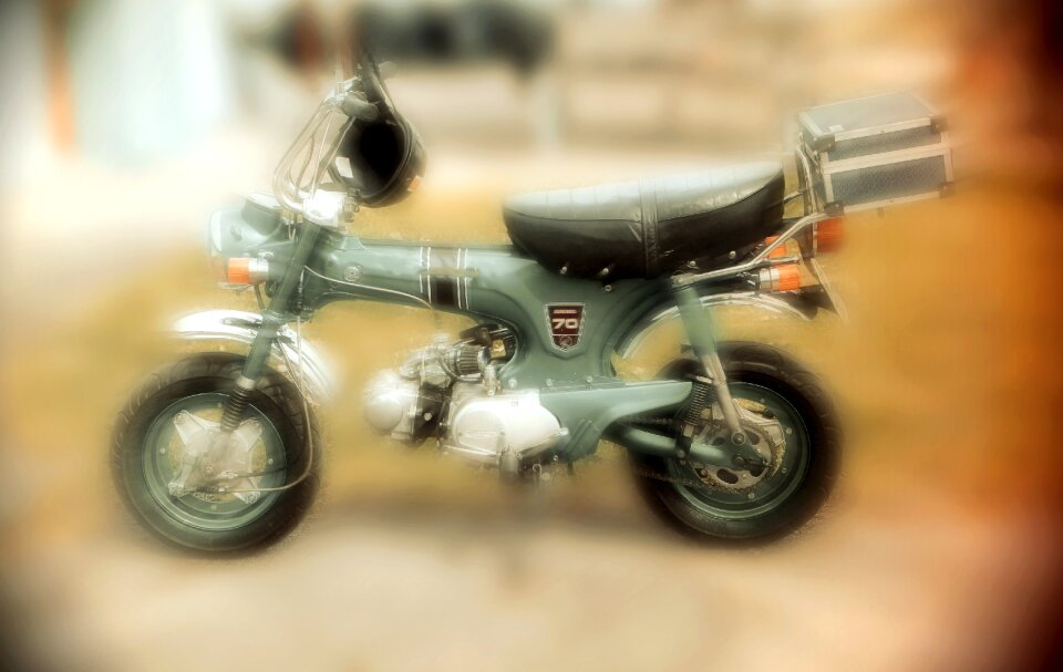 Nostalgia motorcycle mechano hog