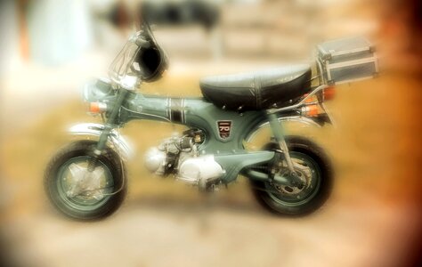 Nostalgia motorcycle mechano hog