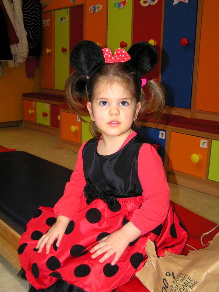 Costume carnival minnie mouse
