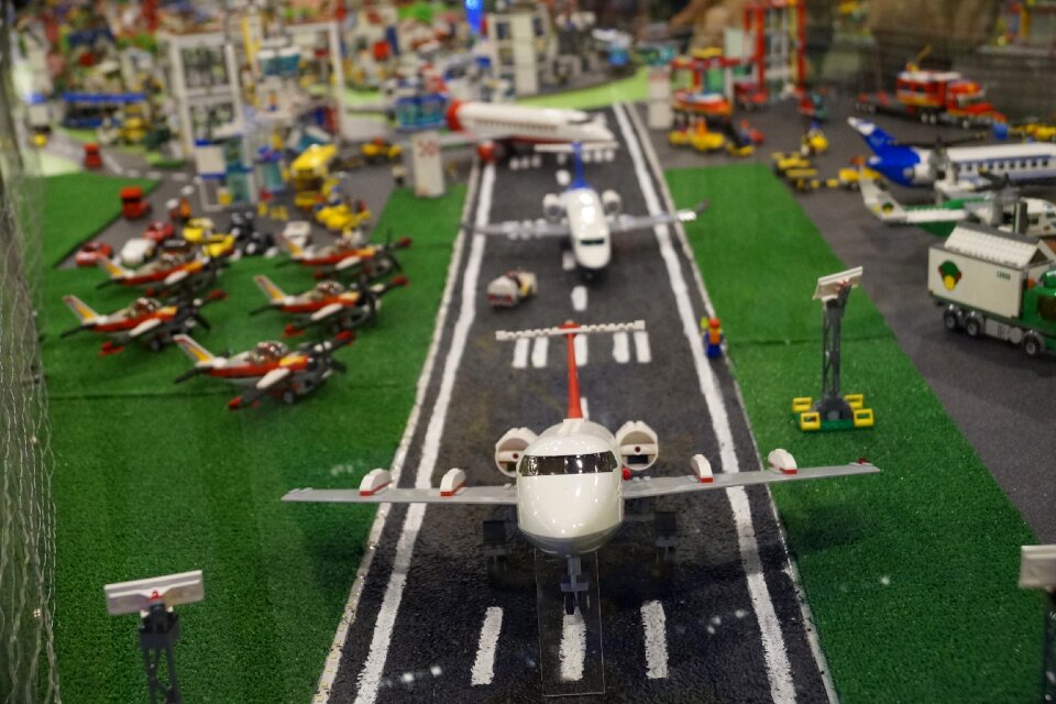 Exhibition toys lego