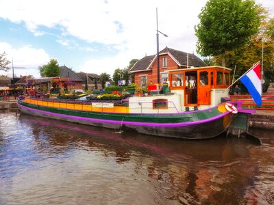 Ship waterway canal photo