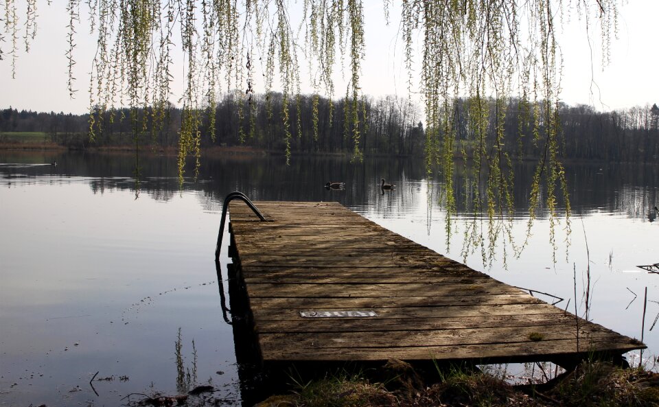 Water lake roma table