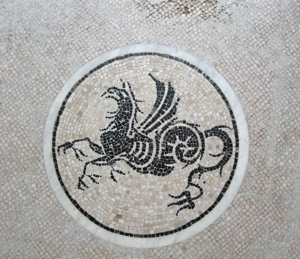 Mosaic artwork stone