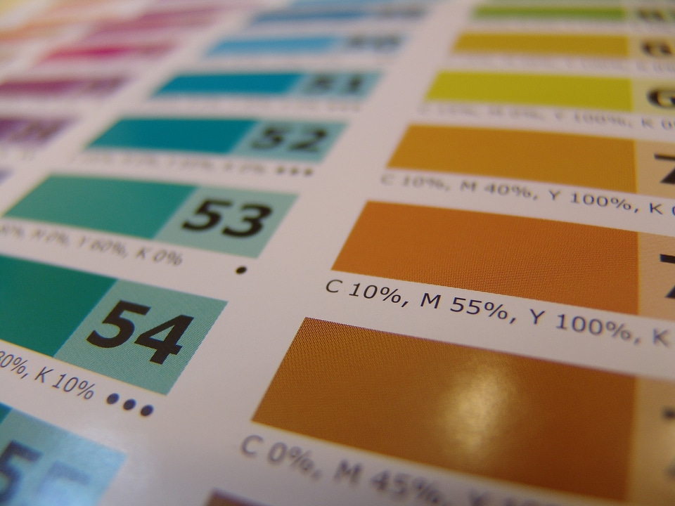 Color fan ral color