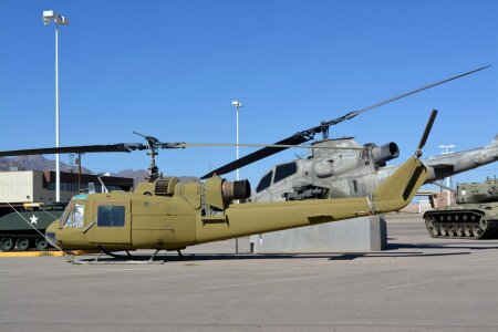 Helicopter military museum photo