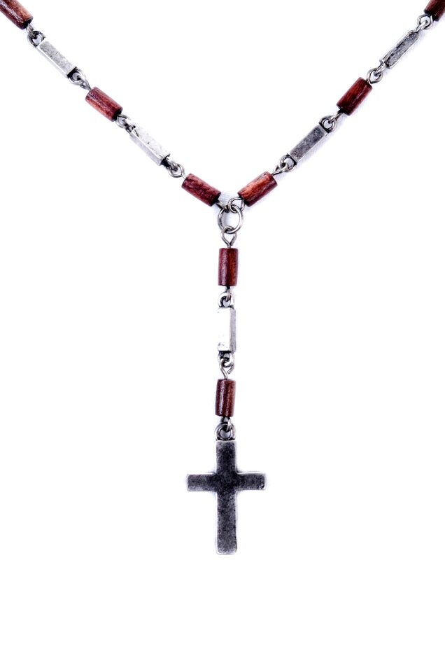 Close-up isolated cross