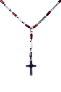 Close-up isolated cross