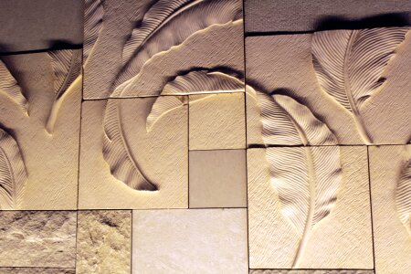 Decoration sculpture rough