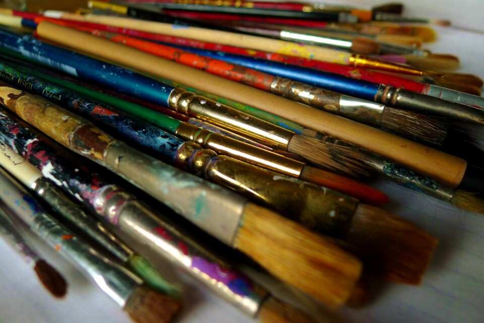 Brush paintbrush lots