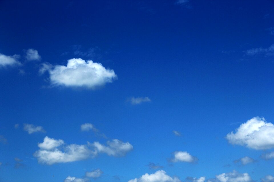 Blue sky nature sky