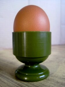 Olive green plastic breakfast