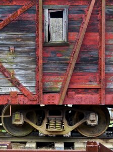 Tracks antique old photo