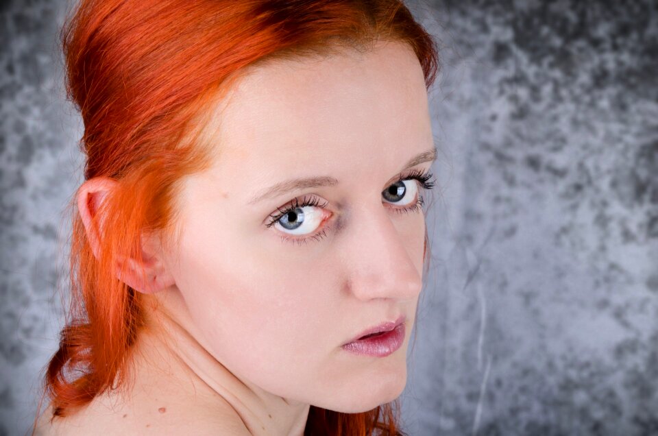 People model portrait