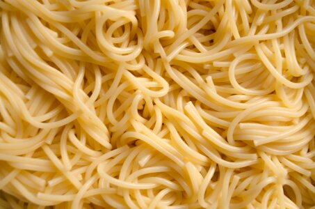 Pasta close-up heap